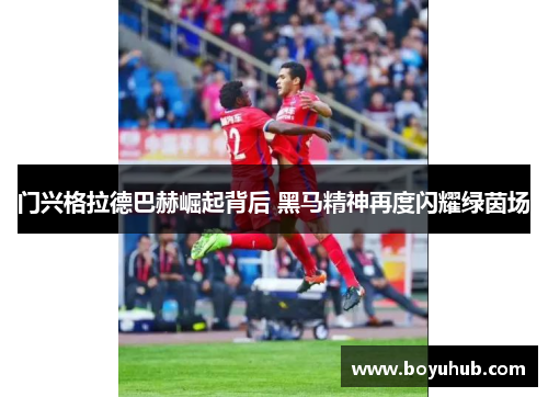 门兴格拉德巴赫崛起背后 黑马精神再度闪耀绿茵场